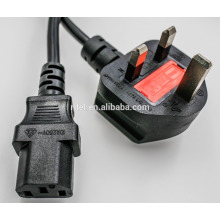 IEC Power Cable 2m C15 IEC Power Cable UK 3 Pin Plug to Kettle C15 Plug Power Lead
